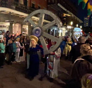 Krewe of Joan of Arc parade mardi gras 2023